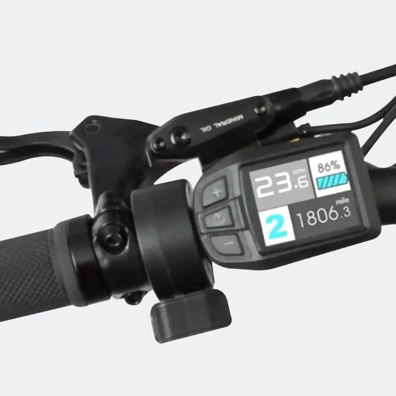 Velowave Ranger 2.0 Fat Tire Step-Thru All-Terrain E-Bike Display | Ebike Boomers LLC