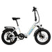 Eunorau META 20" Foldable E-Bike Alpine White 4 | Ebike Boomers LLC