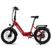Eunorau META 20" Foldable E-Bike Deep Crimson 3 | Ebike Boomers LLC
