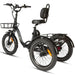 Eunorau One-Trike 2024 Dark Charcoal 3 | Ebike Boomers LLC
