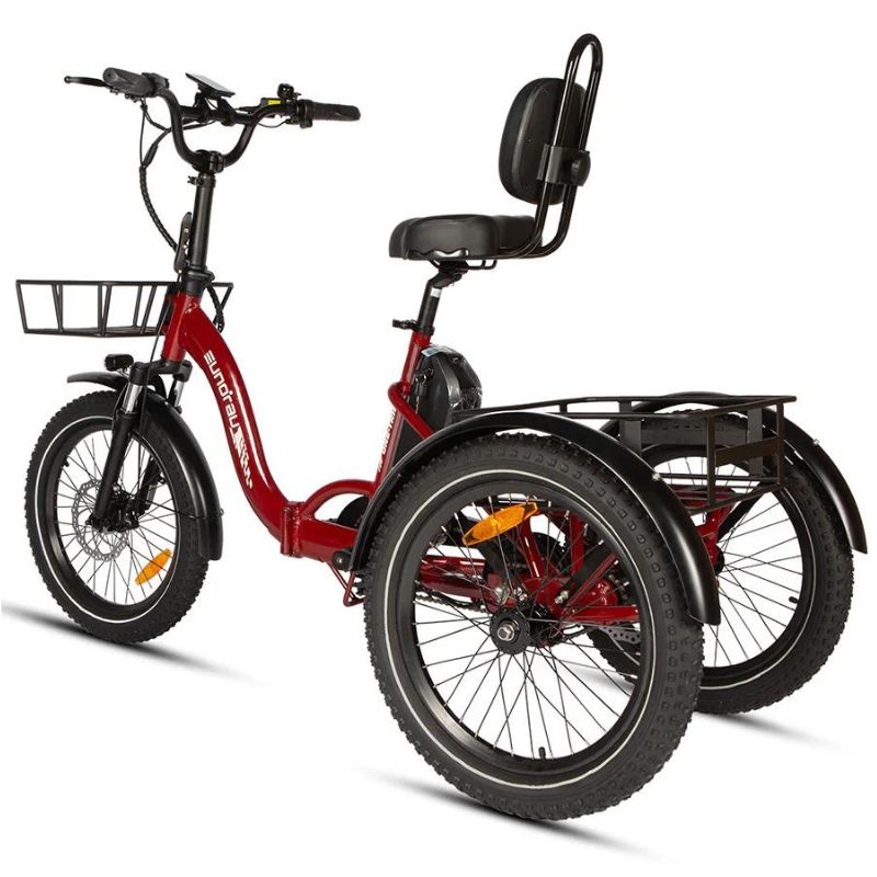 Eunorau One-Trike 2024 Red 2 | Ebike Boomers LLC