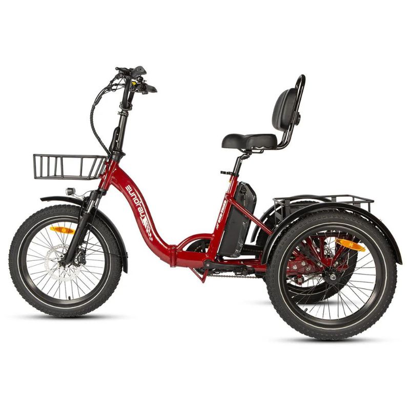 Eunorau One-Trike 2024 Red 4 | Ebike Boomers LLC