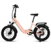 Eunorau META 20" Foldable E-Bike Pastel Pink 3 | Ebike Boomers LLC