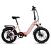 Eunorau META 20" Foldable E-Bike Pastel Pink 4 | Ebike Boomers LLC