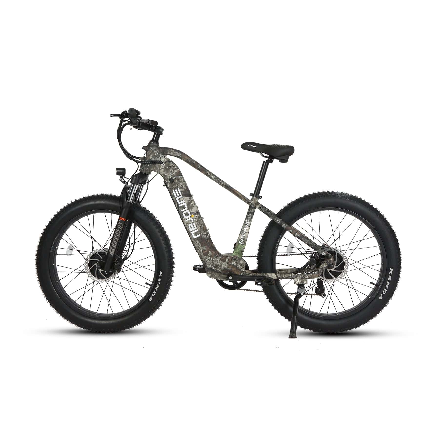 Eunorau Fat-AWD 2.0 All-Terrain Fat-Tire E-Bike Maple 3 | Ebike Boomers LLC