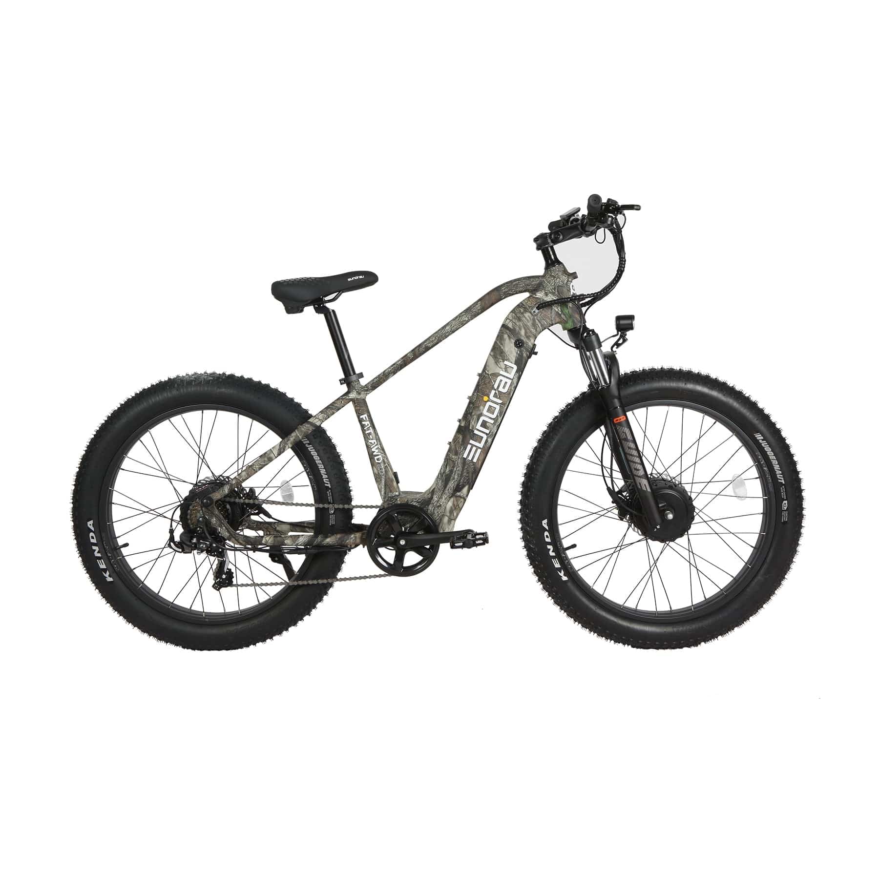 Eunorau Fat-AWD 2.0 All-Terrain Fat-Tire E-Bike Maple 4 | Ebike Boomers LLC