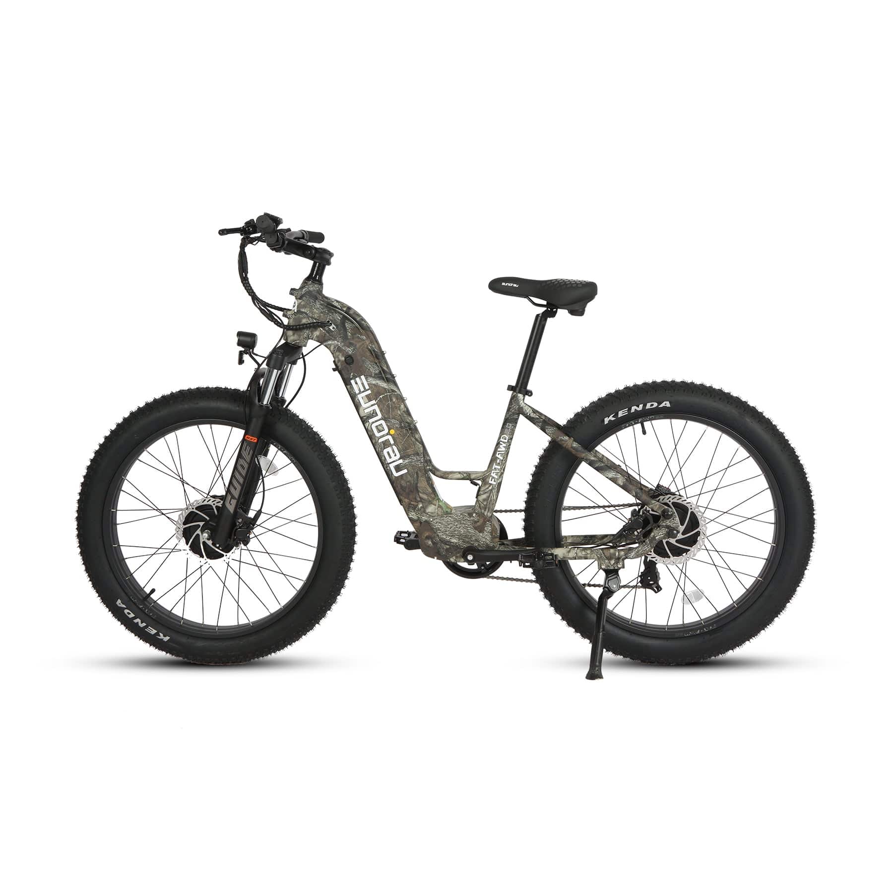 Eunorau Fat-AWD 2.0 Step-Thru All-Terrain Fat-Tire E-Bike Maple 3 | Ebike Boomers LLC
