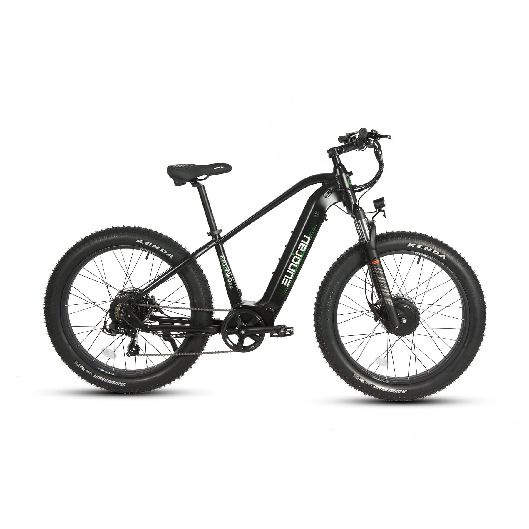 Eunorau Fat-AWD 2.0 All-Terrain Fat-Tire E-Bike Raven 3 | Ebike Boomers LLC