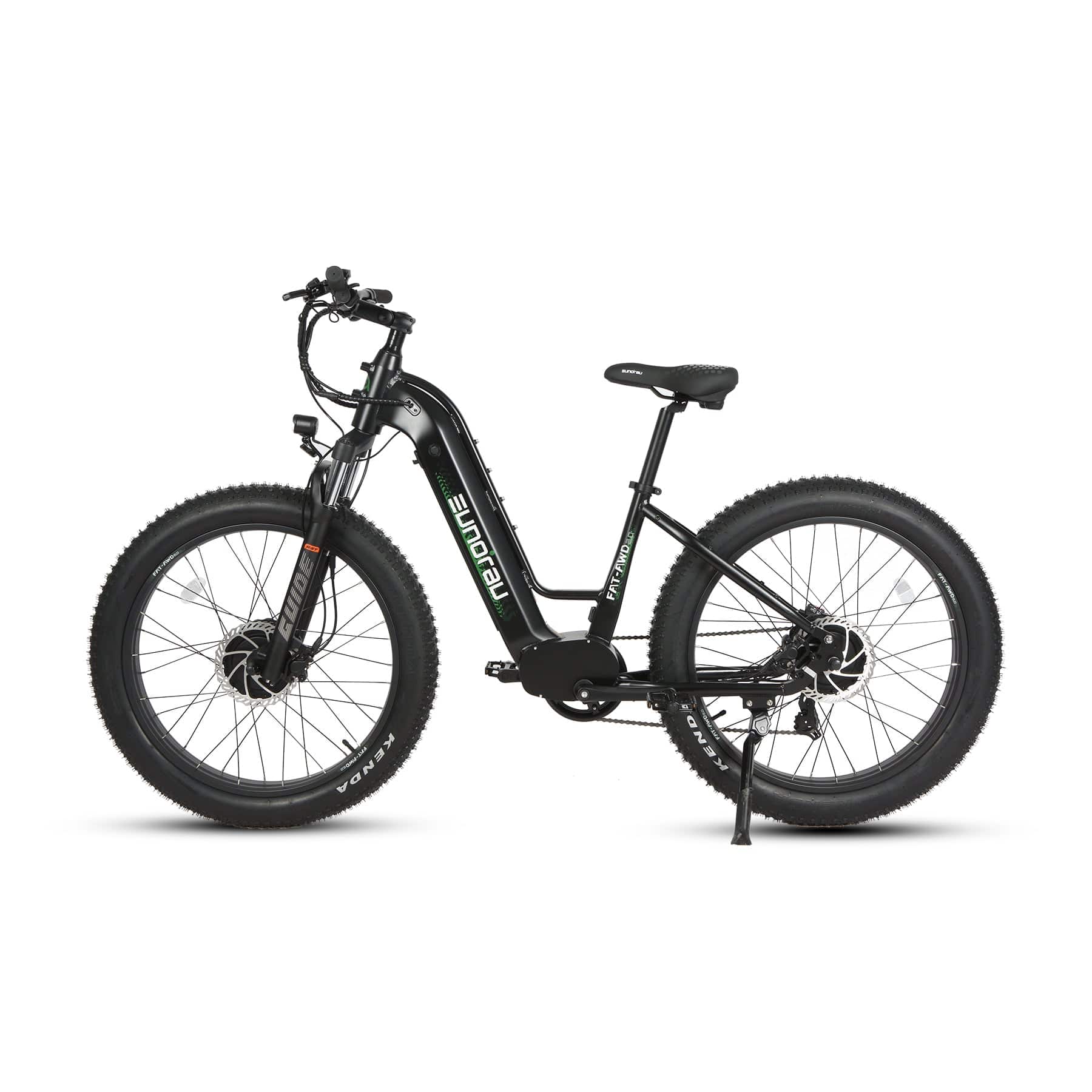 Eunorau Fat-AWD 2.0 Step-Thru All-Terrain Fat-Tire E-Bike Raven 3 | Ebike Boomers LLC