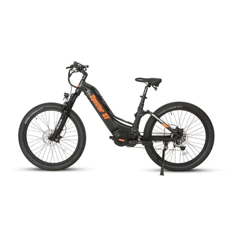 Eunorau Specter-ST Step-Thru Mountain E-Bike - Black 3 | Ebike Boomers LLC