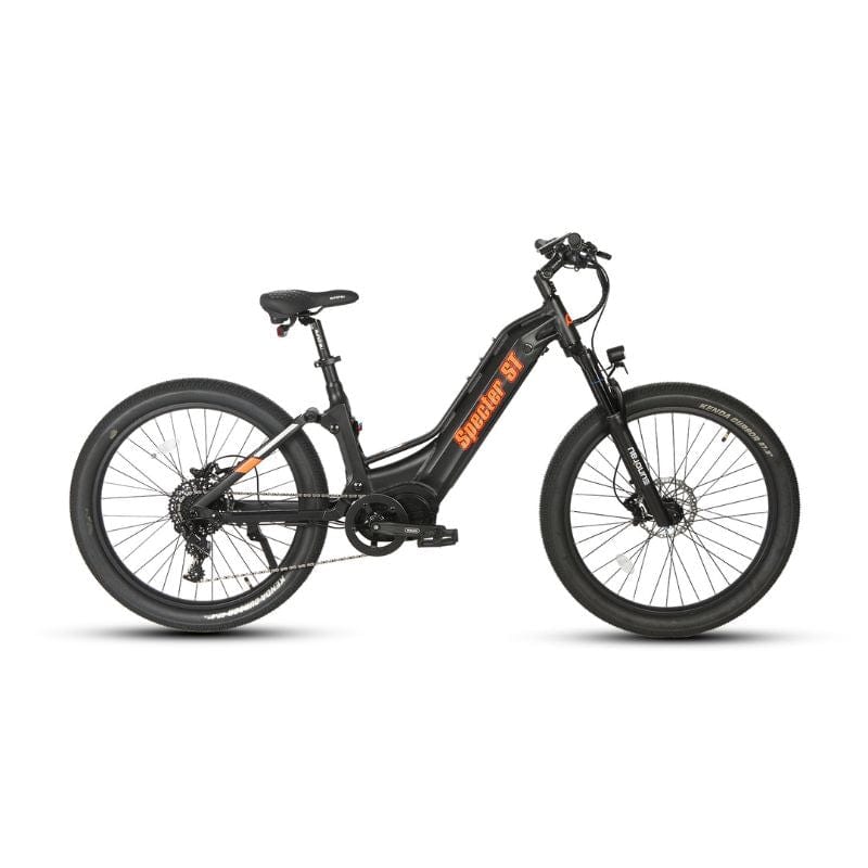 Eunorau Specter-ST Step-Thru Mountain E-Bike - Black 4 | Ebike Boomers LLC