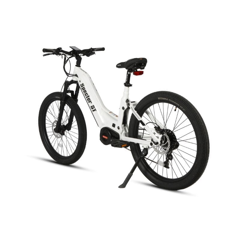 Eunorau Specter-ST Step-Thru Mountain E-Bike - White 2 | Ebike Boomers LLC