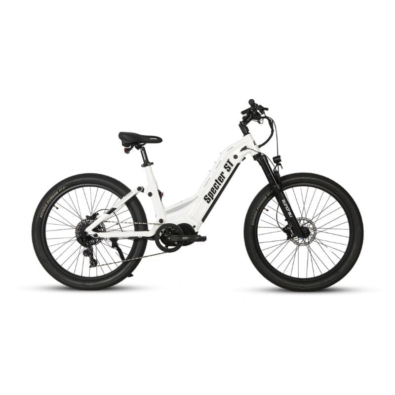 Eunorau Specter-ST Step-Thru Mountain E-Bike - White 4 | Ebike Boomers LLC