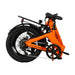 Veefa F1 Folding E-Bike - Orange Folded | Ebike Boomers LLC
